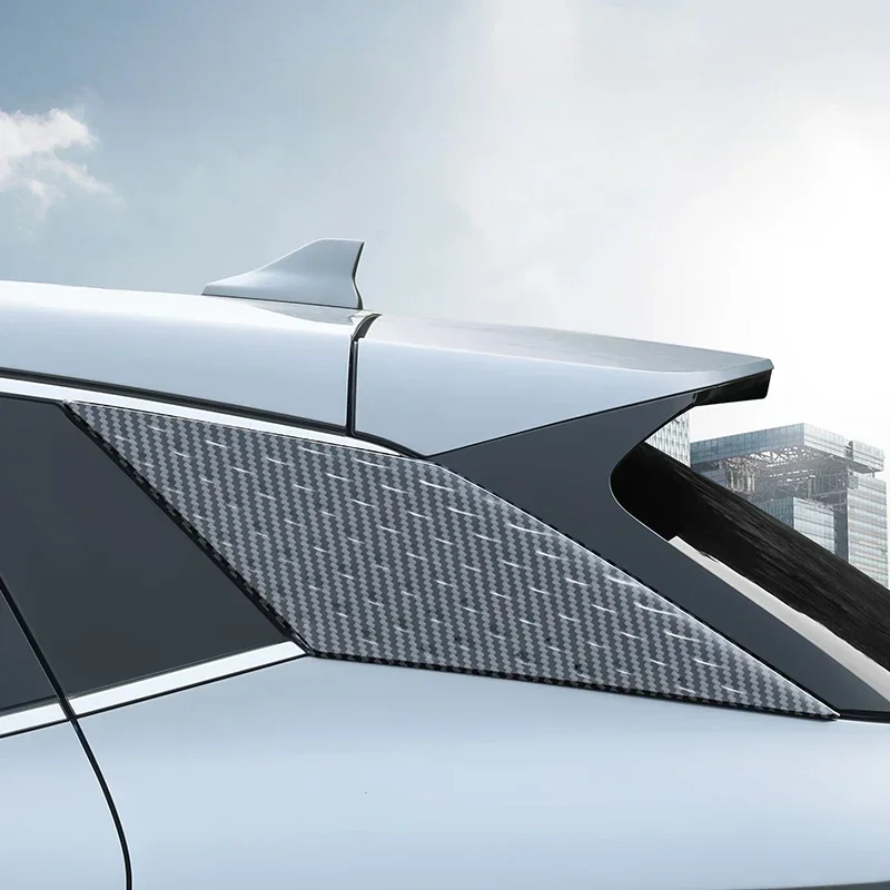 Car Window Pillar Posts Trim B C Column Cover Sticker Decal For BYD YUAN Plus ATTO 3 Champion Edition Auto sticker Accessories