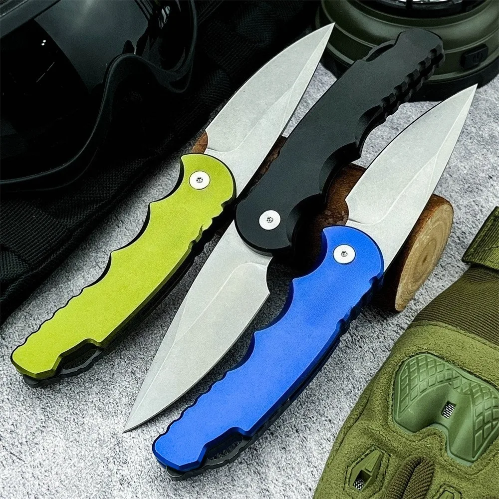 protech-t501-タクティカル折りたたみナイフ-d2鋼ブレード-アルミニウム合金ハンドル-キャンプ-切断-釣り-アウトドア-ハンティング-防衛ナイフ