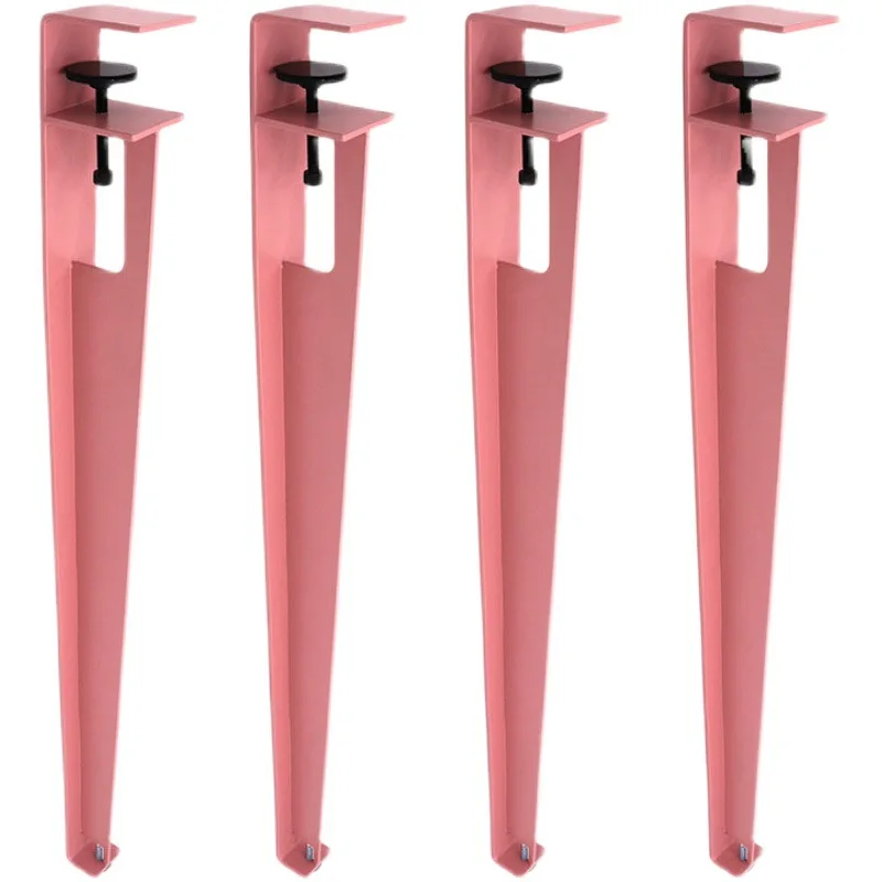 Metal table legs, desk feet, table feet with clip pulley table feet