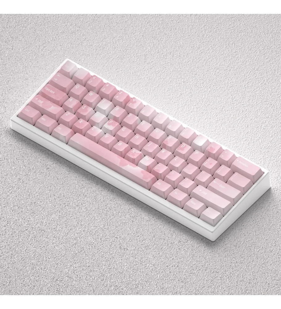 Pink Sakura Keycap Girls PBT Original High Fit made68 Mega Lion mad60 Mai from Ace68ATK