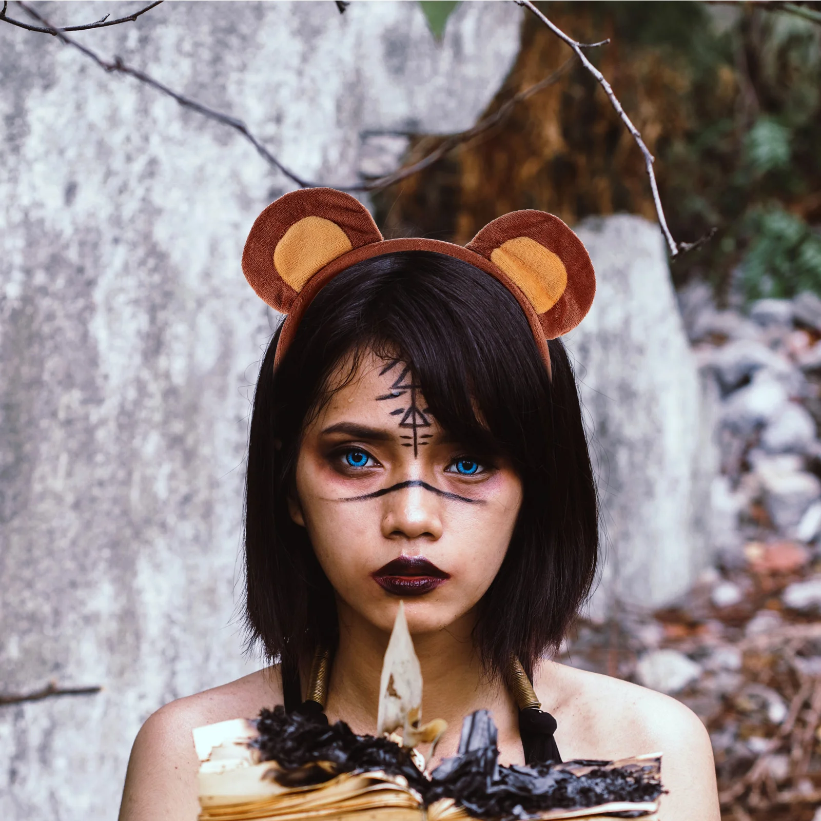 

Cute Ears Adorable Hairband For Women Party Cosplay Animal Ear Decorative Hair Accessory Bear Headband Stylish Comfortable Party