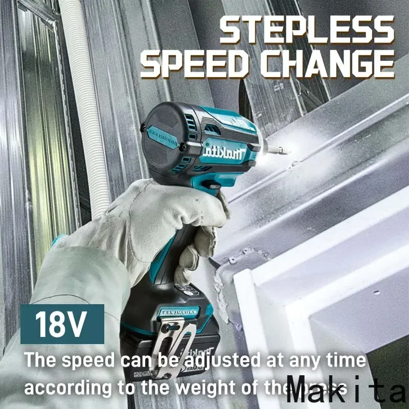

MAKITA impact driver DTD171 Rechargeable 18V high power brushless lithium screwdriver high torque electric driver