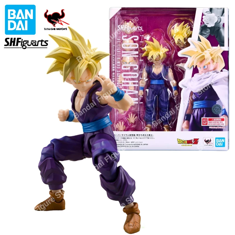 

100% Original In Stock Bandai Dragon Ball S.H.Figuarts SHF Super Saiyan Son Gohan The Fighter Who Surpassed Anime Action Figures