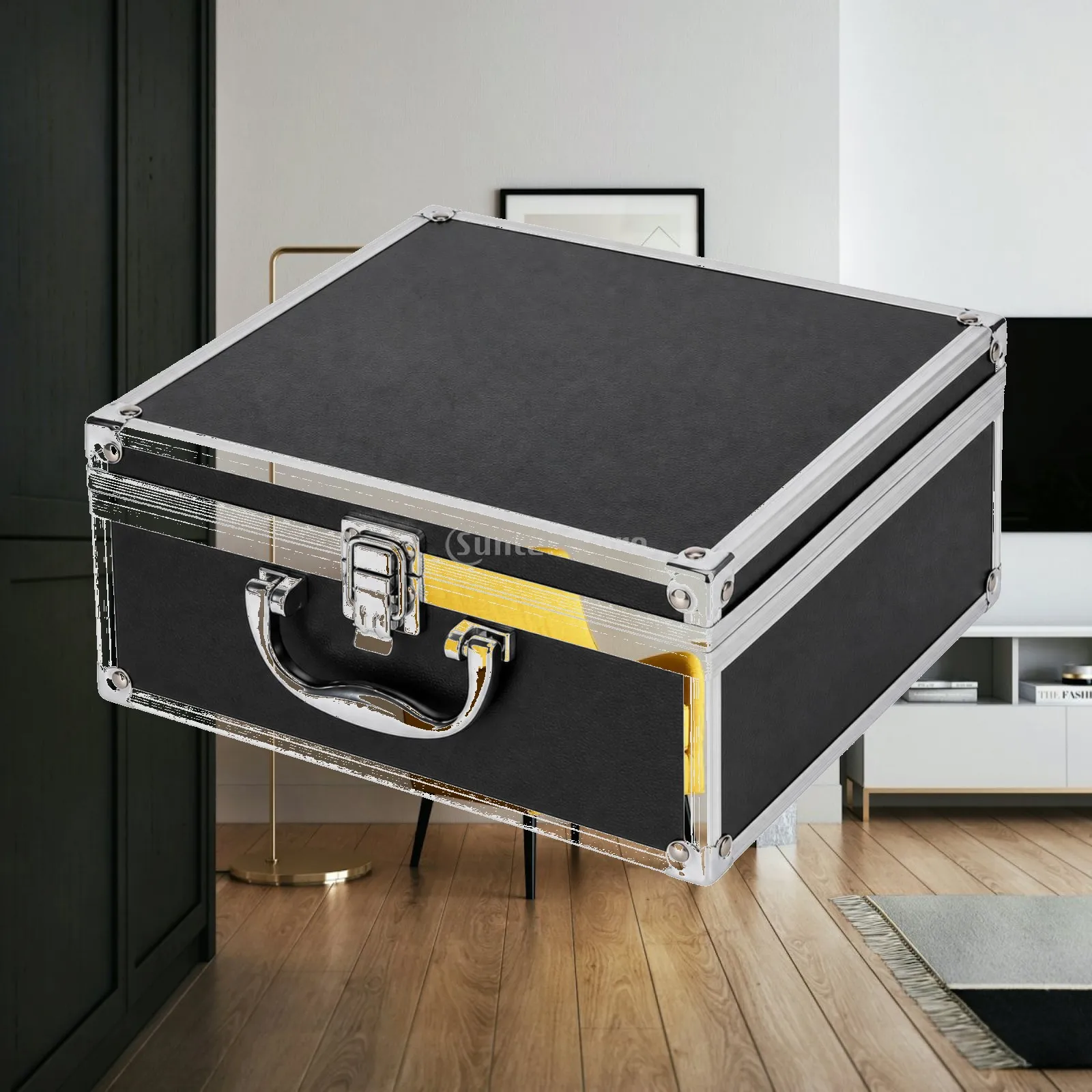 Lightweight Aluminum Equipment Transport Case for Tools Instruments and Document Protection