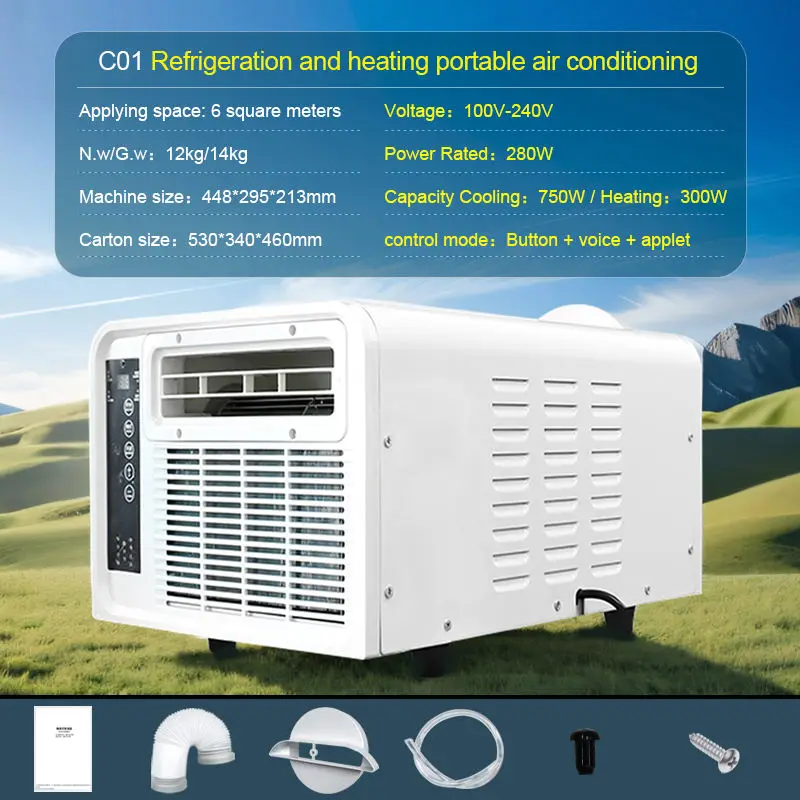 Factory Hot Sale Cost-effective Portable Mini Air Conditioner Electric Car & Outdoor Use New Style Home Appliance view 6