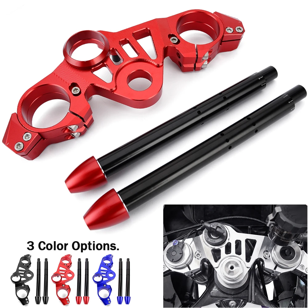 For BMW S1000RR M1000RR 2019-2022 Sports Riding Handlebar Kit S1000 RR Fork Clip-On Adapter Plate Accessories 2020 2021