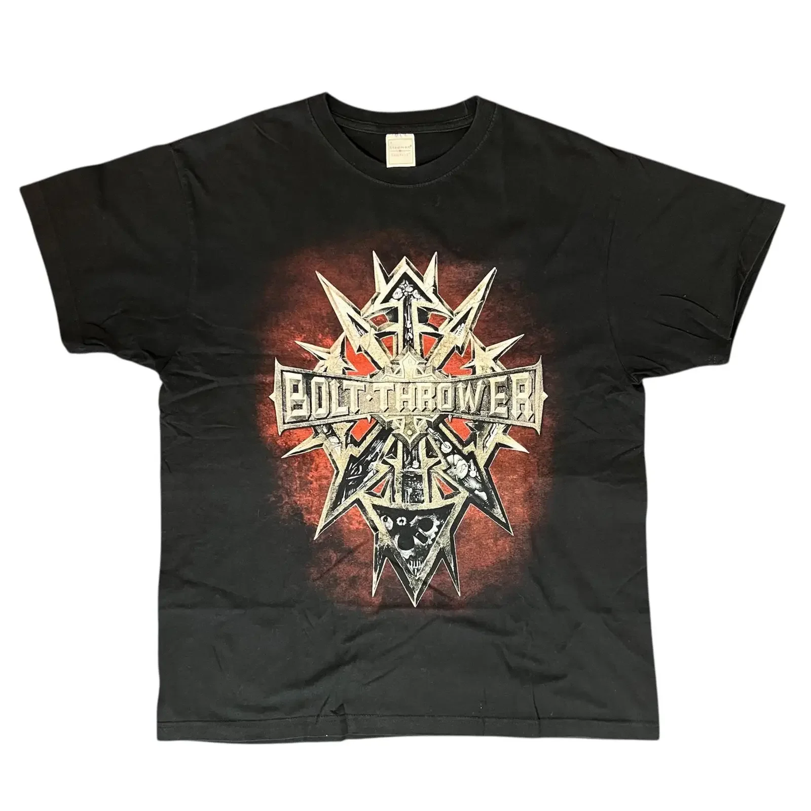 Bolt Thrower tour shirt 2010 vintage Washed Unisex designer clothes streetwear Comfortable homme fashion Stylish Slightly
