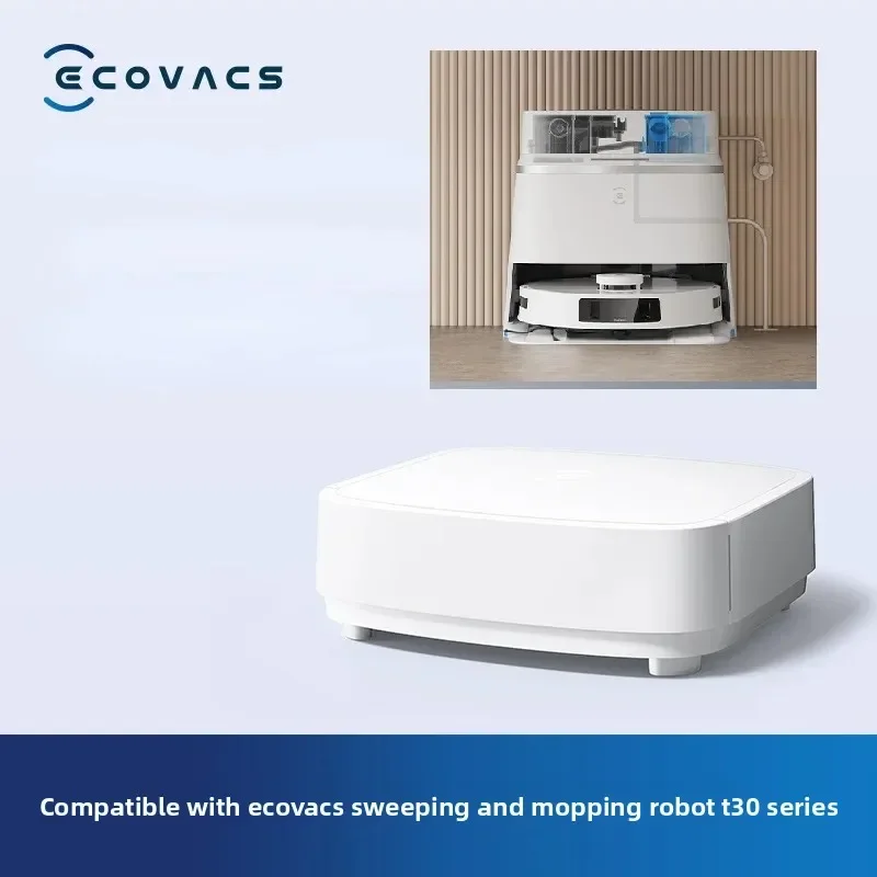 Ecovacs DEEBOT T30 pro OMNI Robot Vacuum Cleaner with Automatic Water Change Self-Replenishing Cleaning Solution Sweeping Robot