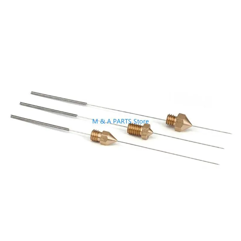 U1JF Premium 0.4Mm Steel Needle Cleaning Set For Car Blocked Windshield Wiper Sprayer Nozzles Universal Cleaner Needle