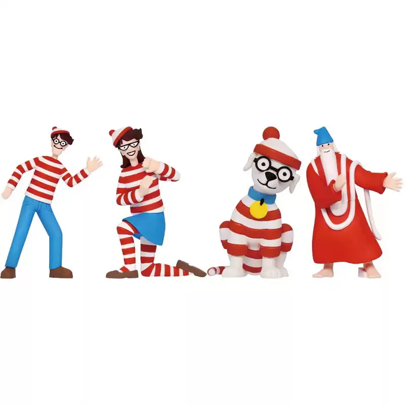 TAKARA TOMY ARTS Where is the Wally, экшн-фигурки, игрушки Wally Wenda Woof, аниме-фигурки, подарки для детей