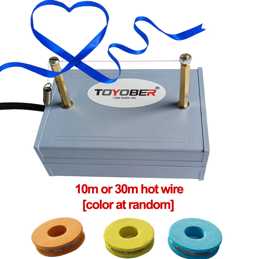 

Mini Hot Ribbon Cutting Machine Electric Heating Wire Cutting Machine DIY Hot Web Belts Cut Hot Thermal Cutter Hot Ribbon Cutter