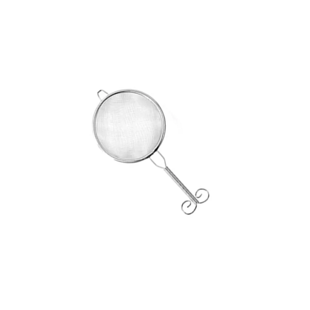 Stainless Steel Wire Mesh Flour Sieve for Baking Sifting Powdered Sugar Tea Straining Soup Filtering and Culinary Skimming