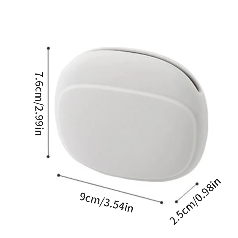 1pcs Silicone Earphone Storage Bag, Data Cable Storage Bag, Charger And Earplug Storage Bag