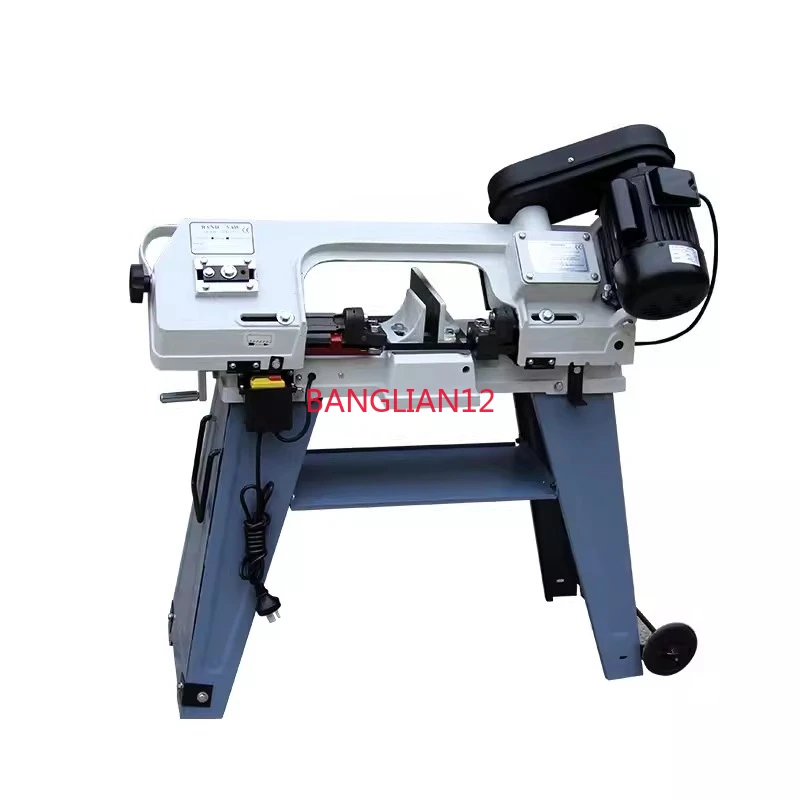 Band Saw Machine Metal Sawing Machine BS115 Small Horizontal Cutting Saw Portable