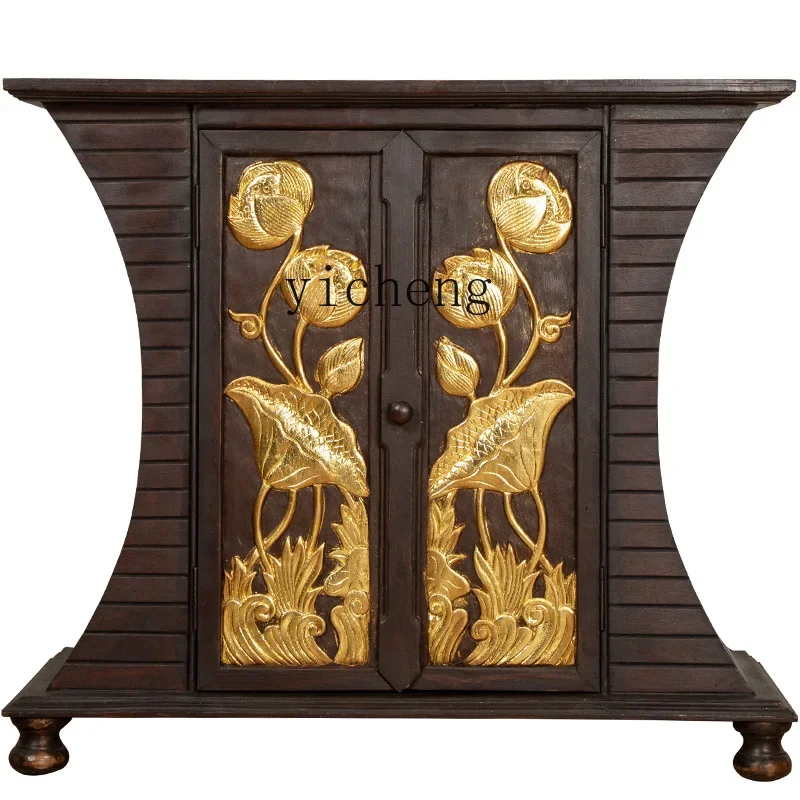

Thai Club Dining Room Entrance Living Room Retro Style Decorative Cabinet