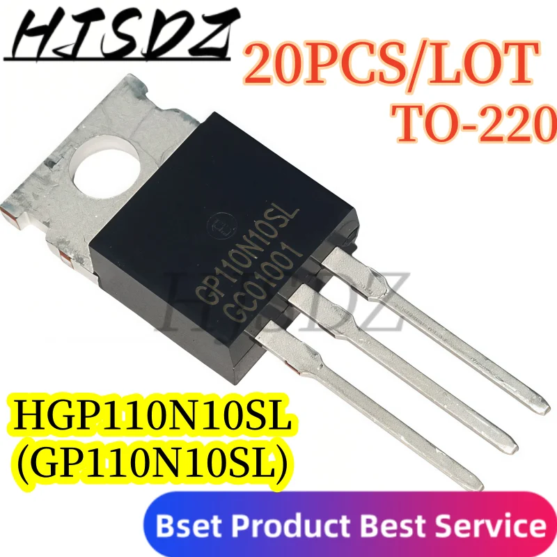 

【20 шт./лот】Новинка в наличии HGP110N10SL GP110N10SL N-канальный полевой транзистор MOSFET TO-220