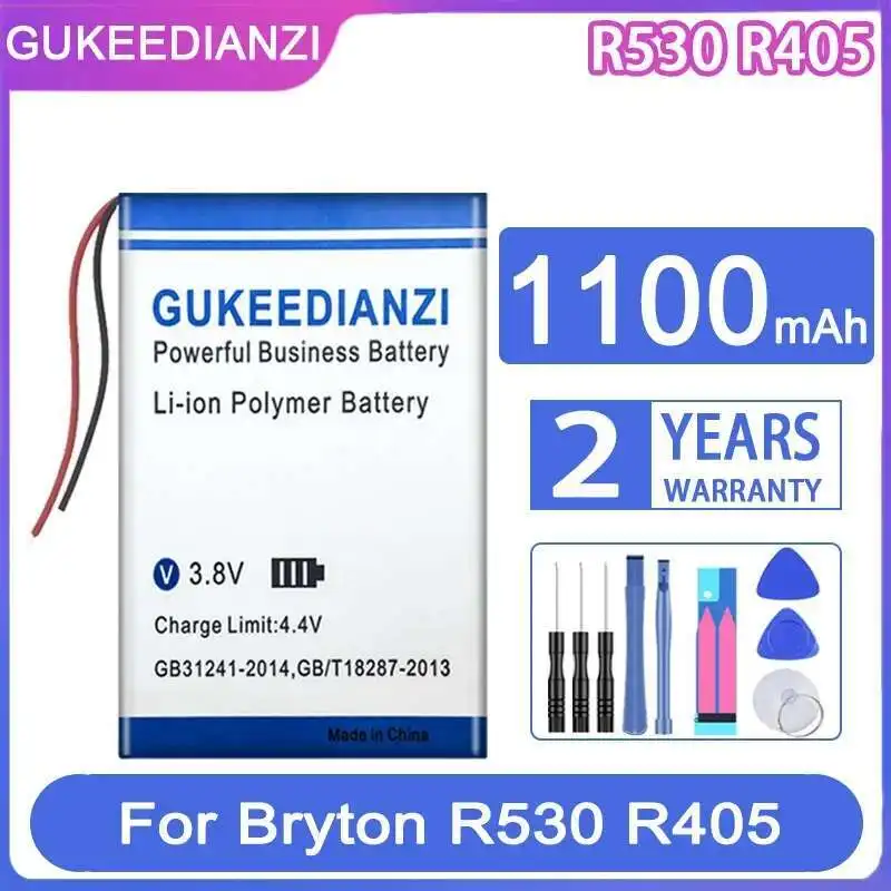 

Reliable Power Supply 1100Mah Gps Device Battery Premium Replacement For Bryton R530 R405 530