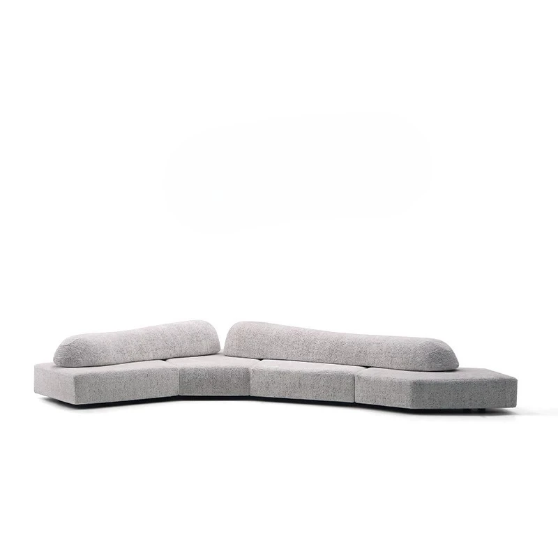 Furniture Italian minimalist rock sofa living room deformation sofa large apartment sofa