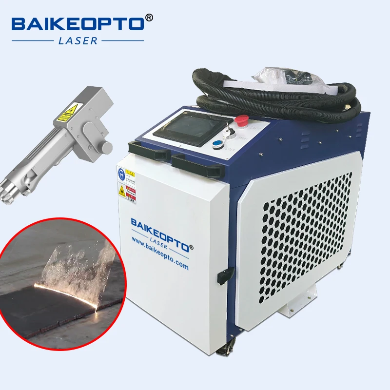 2000W mold cleaning laser machine, precise decontamination and degreasing, essential for welding pre-treatment