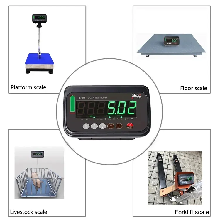 وحدة تحكم 2 طن مقياس الوزن الرقمي مؤشر التوازن الماشية الماشية وزن الماشية #5