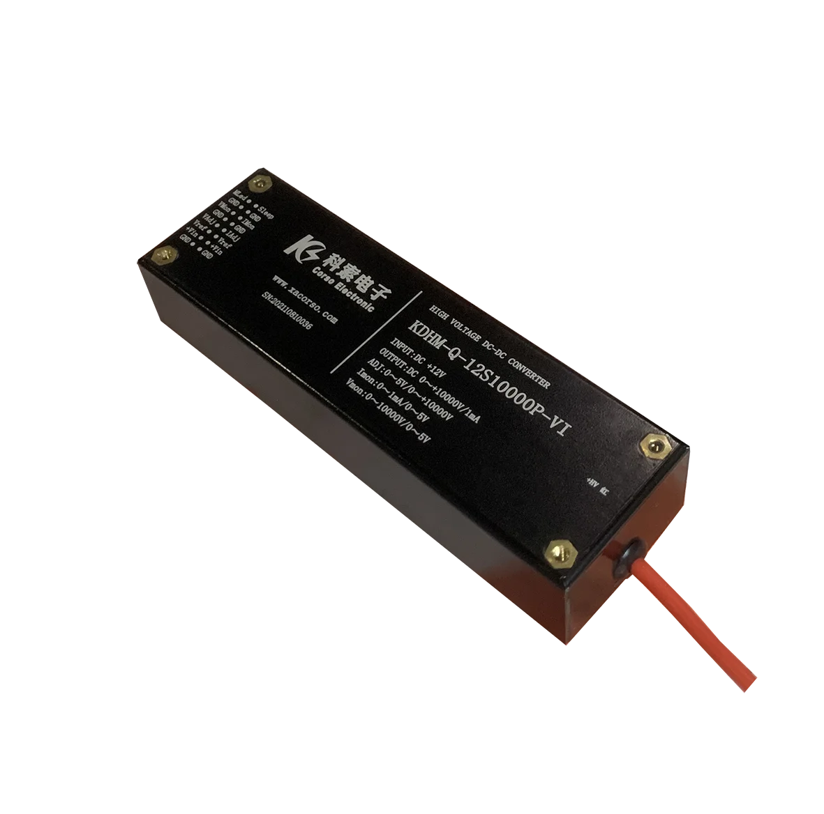 10kV1mA ultra-high voltage DC stabilized voltage constant current power supply module