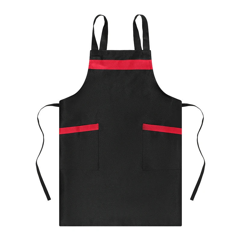 Anti Fouling And Wear-resistant Backpack Advertising Apron Customized LOGO Restaurant Hot Pot Restaurant Workwear Printing
