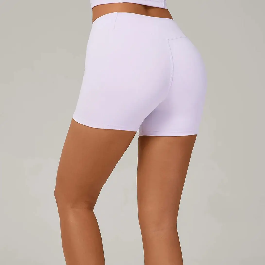 

Нейлоновые узкие шорты для йоги для женщин, компрессионные брюки для фитнеса, спортивные шорты для бега, женские шорты для спортзала с эффектом пуш-ап