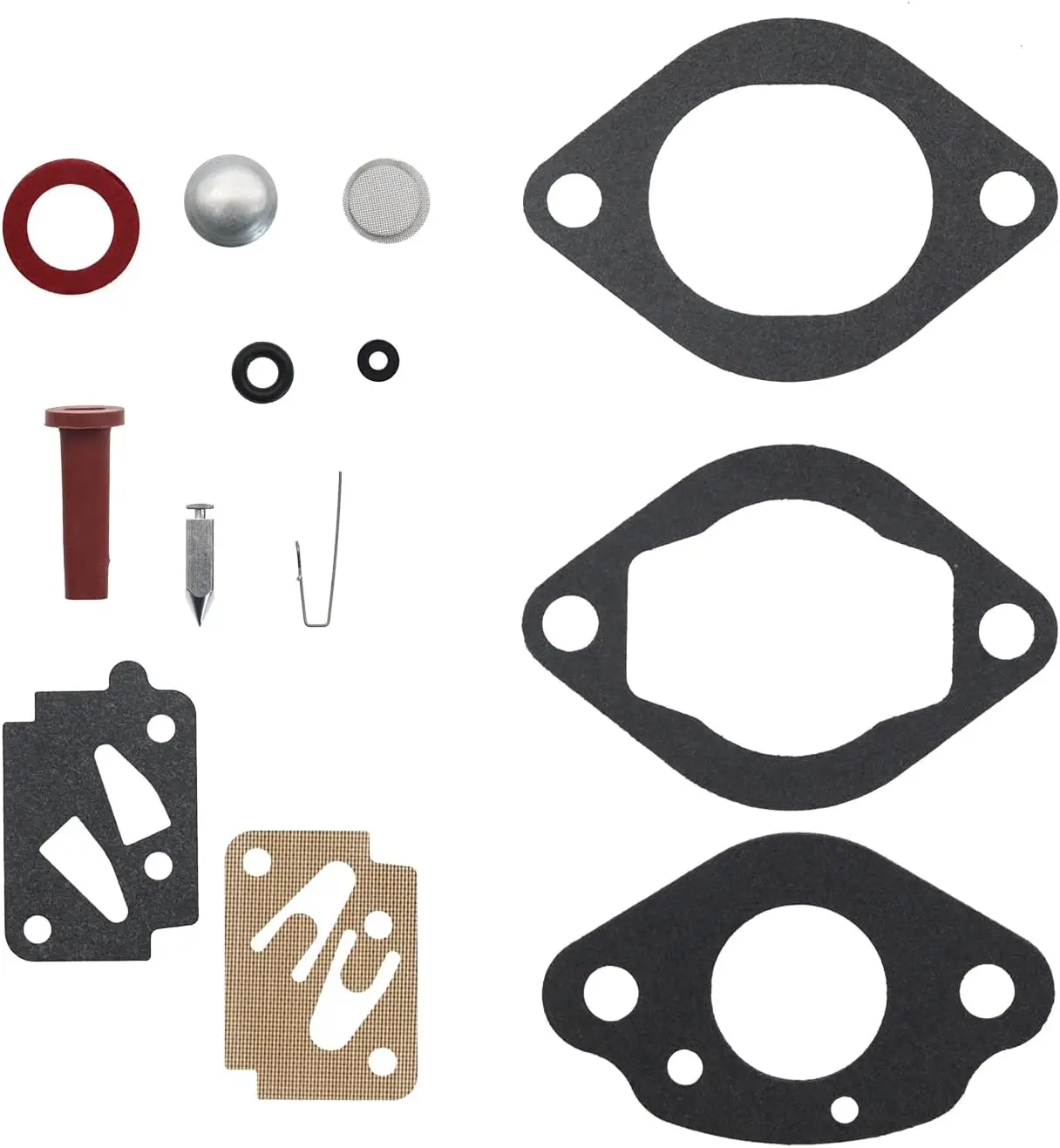 Carburetor Repair Rebuild Kit for Eska Sears Ted Williams Tecumseh Outboard Motor 1961-1987