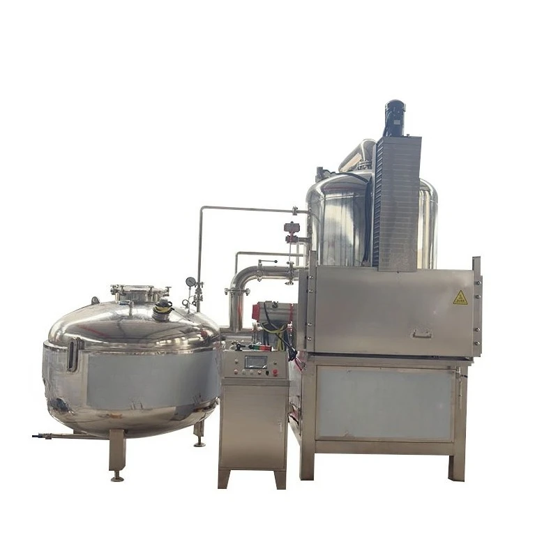 

Frying and degreasing machine, fruit crisp vacuum frying equipment