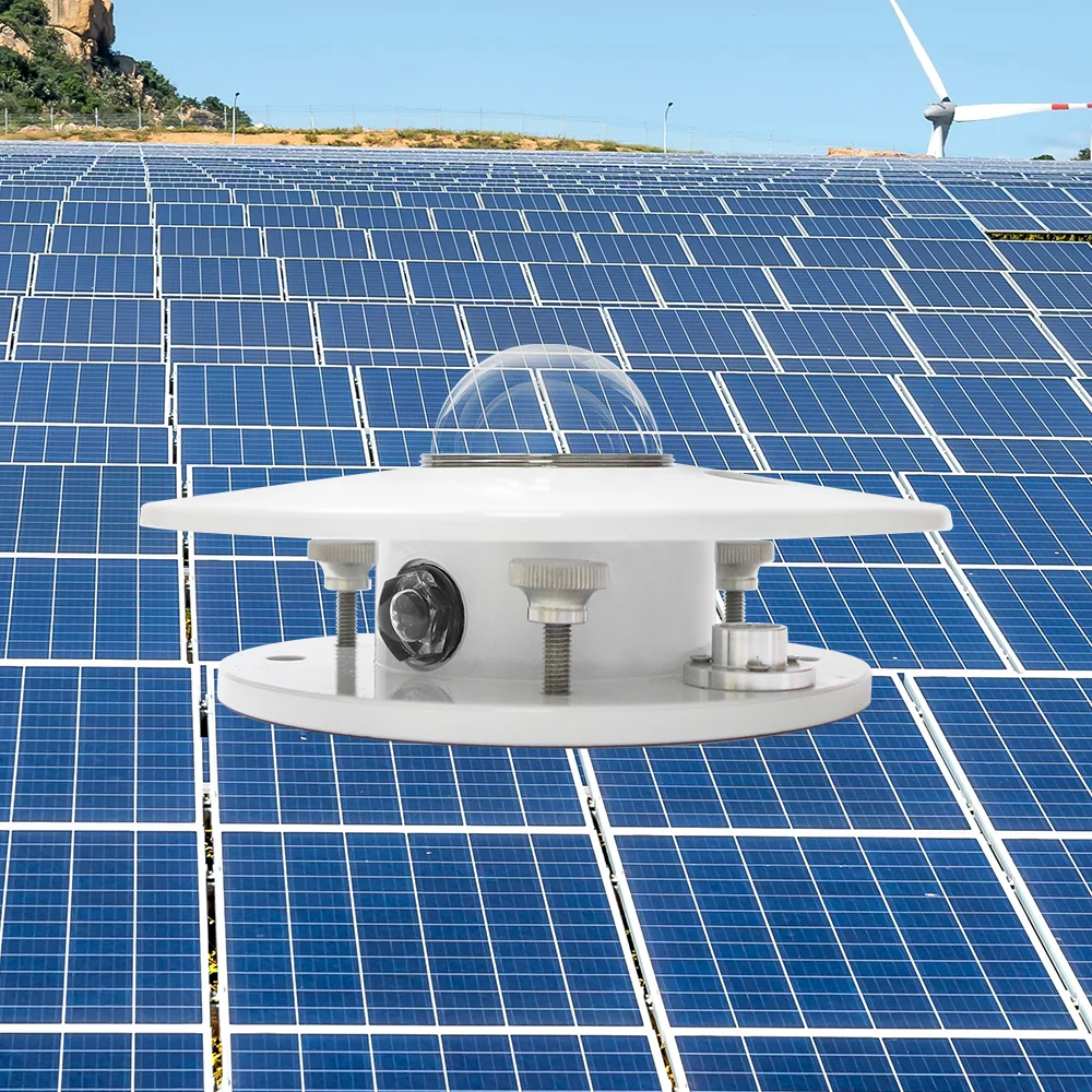 2026 RK200-03 Visual Desiccant Window Pyranometer Solar Irradiance Radiation Sensor for Energy Photovoltaic Power Generation Sta
