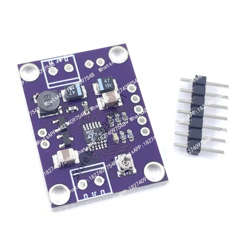 1Pcs  LT3652 2A Battery Charger Module with Solar Power for Lithium LiFePO4 SLA Battery MPPT Programmable Charge Rate
