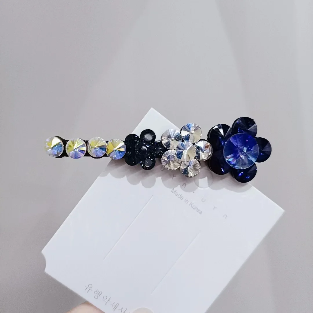 Act the role ofing new flowers duckbill clip clip adult children crystal hair hairpin while clip by hand