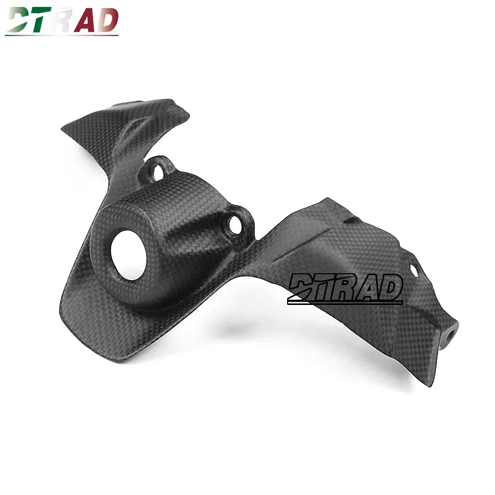 For DUCATI Streetfighter V2 2022 2023 2024 Carbon Fiber Key Ignition Switch Cover Fairing Kit Motorcycle Accessories Plain Matte