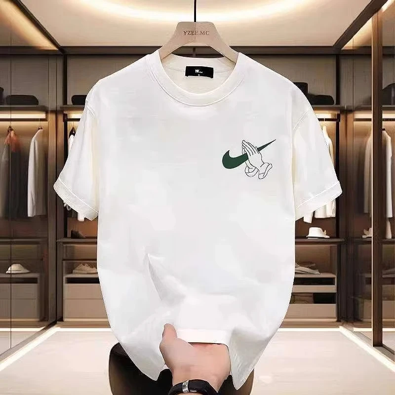 

2026Blockbuster Pure Cotton Short-sleeved T-shirt Is Comfortable, Breathable, High-quality and Luxurious, Selling Well Ins