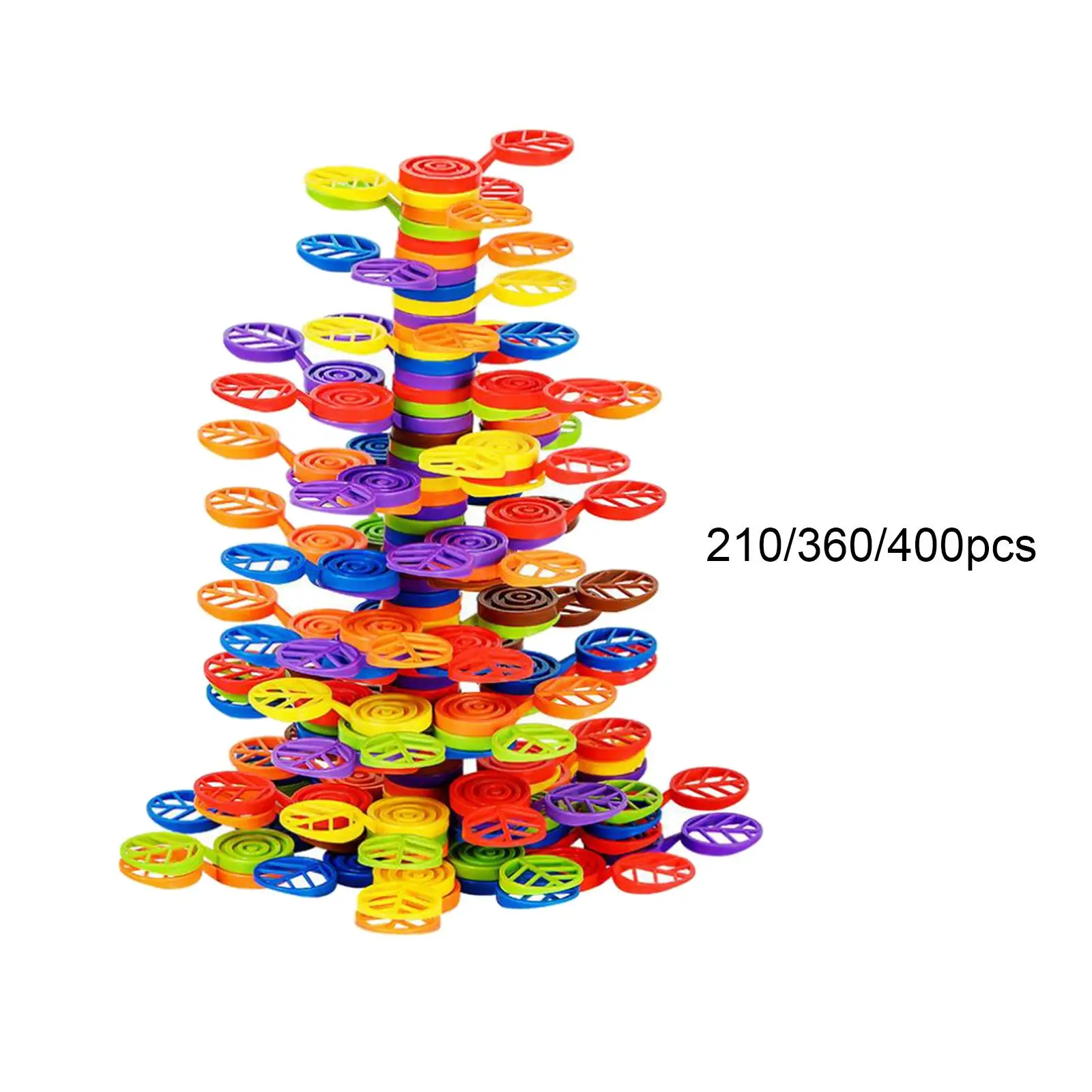 Tree Stacking Blocks Parent Children Interactive Early Learning Educational Toy Sensory Toys Montessori Toys for Kids Boys Girls