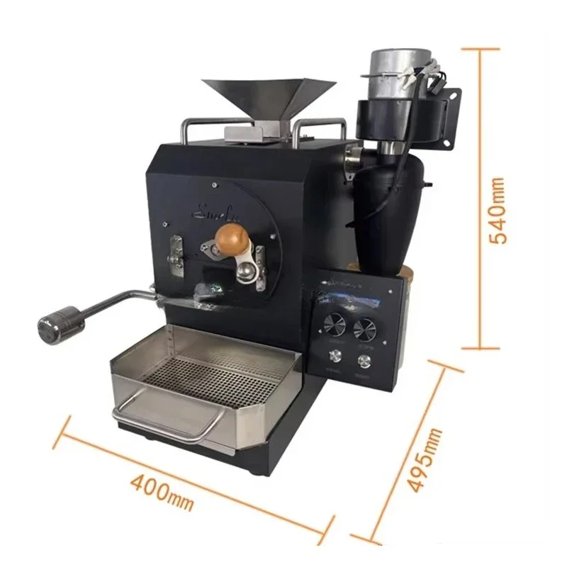 

New Cocoa Bean Heating Machine Professional Small Capacity 300G Drum Coffee Baking Machine