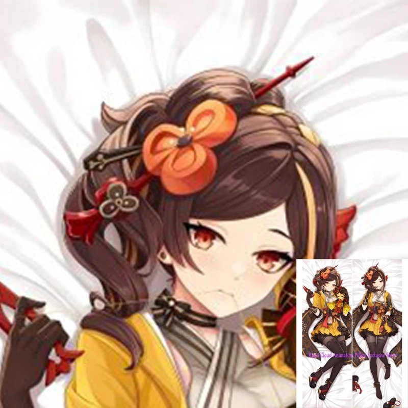 

Dakimakura Anime Chiori Double-sided Print Life-size Body Game Pillow Cover Bedding Gifts