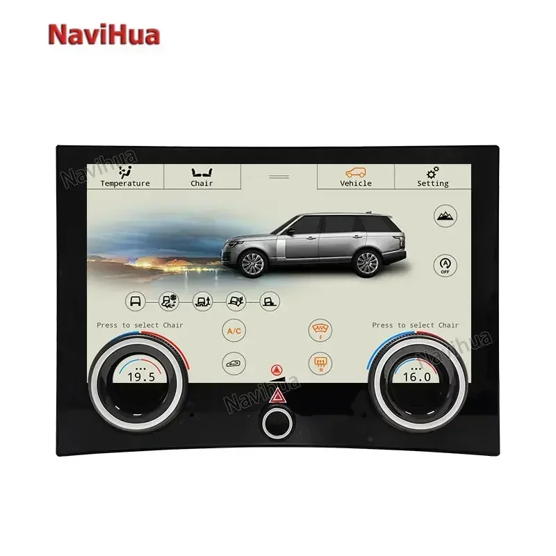 NaviHua 10 Inch Android Carplay Air Conditioning Panel for Land Rover Range Rover Vogue L405 2013-2017