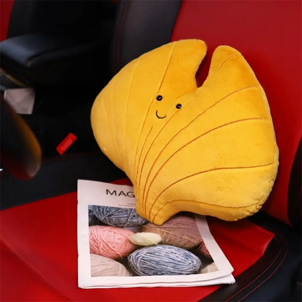 

Variety Maple Leaves Plush Pillow Maple Leaf Ginkgo Leaf Green Leaf Plush Dolls Kawaii Soft Ginkgo Leaf Stuffed Toy Kids Gift