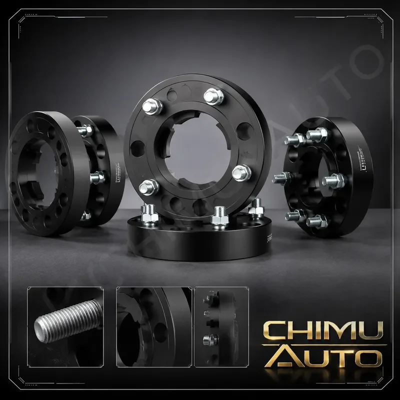 【CHIMU AUTO】 For Land Rover Defender 90 110 130 Pickup Classic Forged Wheel Spacer Adapter 5x165 113mm 6061-T6 Kit