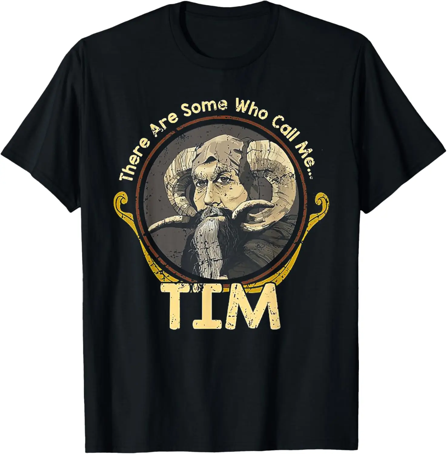 There Are Some Who Call Me Tim T-Shirt 100% Cotton Trendy Y2K Short-Sleeve Tee – Soft, Quick-Drying, & Moisture-Wicking; Ideal