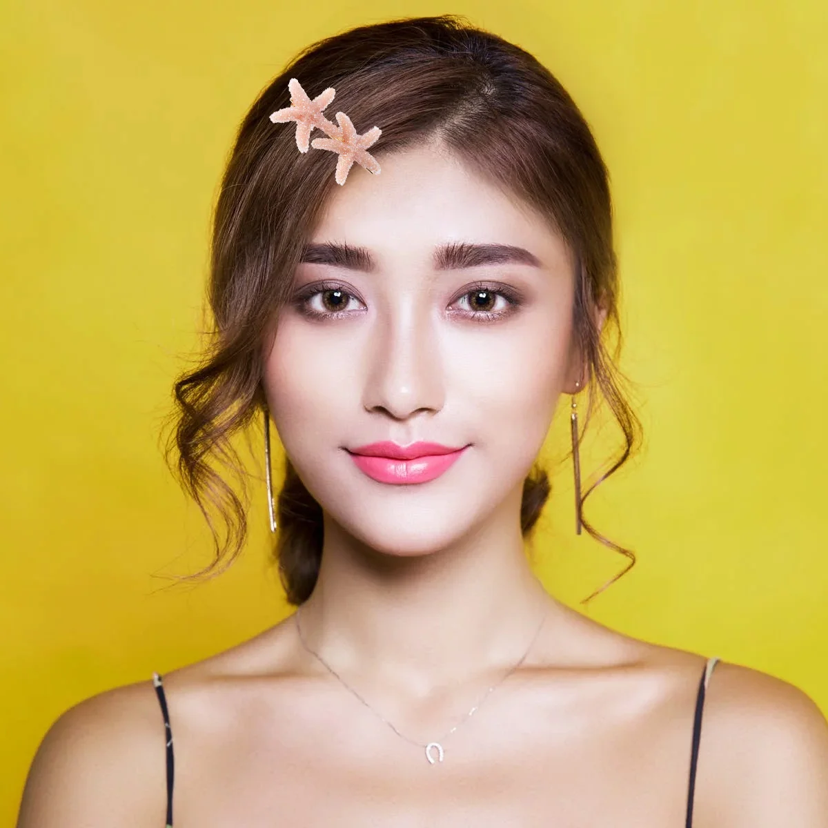 

2pcs Hairpin Unique Stylish Accessories for Wedding Party Daily Life Durable Fashion Bobby Pin Girl Cute Barrettes