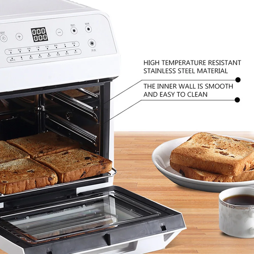 12L Deep Fryer Household Air Fryer Without Oil Smart Chicken Oven Toaster Fryer Large Capacity Air Fryer Hot Air Oven