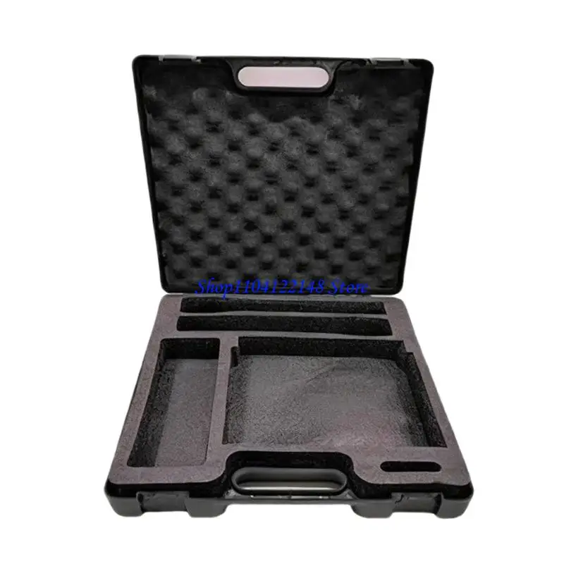 P9FA Heavy Duty Plastic Microphone Storage Box Featuring Customizable Interior 4 Size