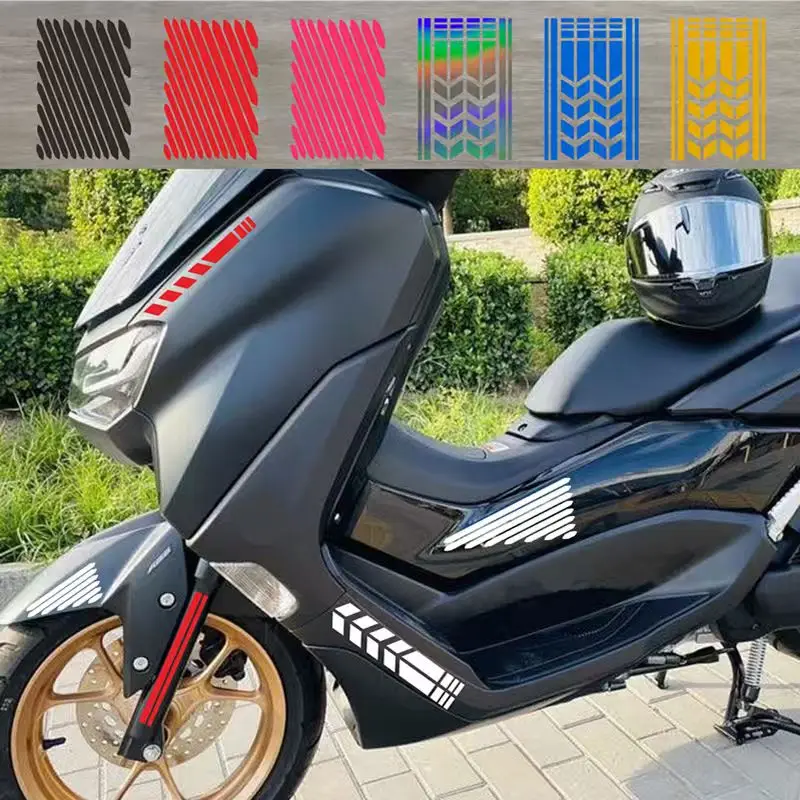 Motorcycle Sticker Bicycle Stickers Arrow Sign Sticker Reflective Waterproof Stickers Personalized Modification Decals