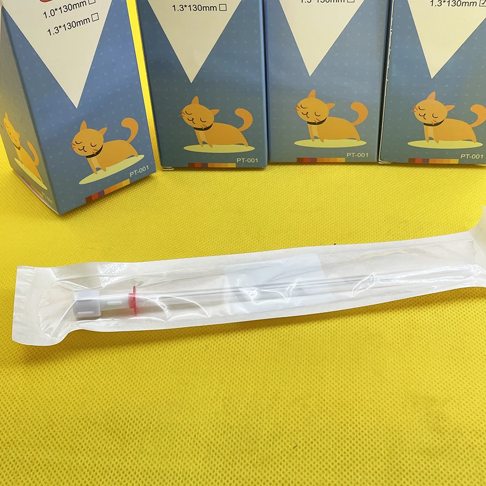 Wholesale Pet Cat Urinary Catheter With Luer Lock Close End Relieve Urethral Obstruction FLUTD Treatment  Retention Unblock Tool