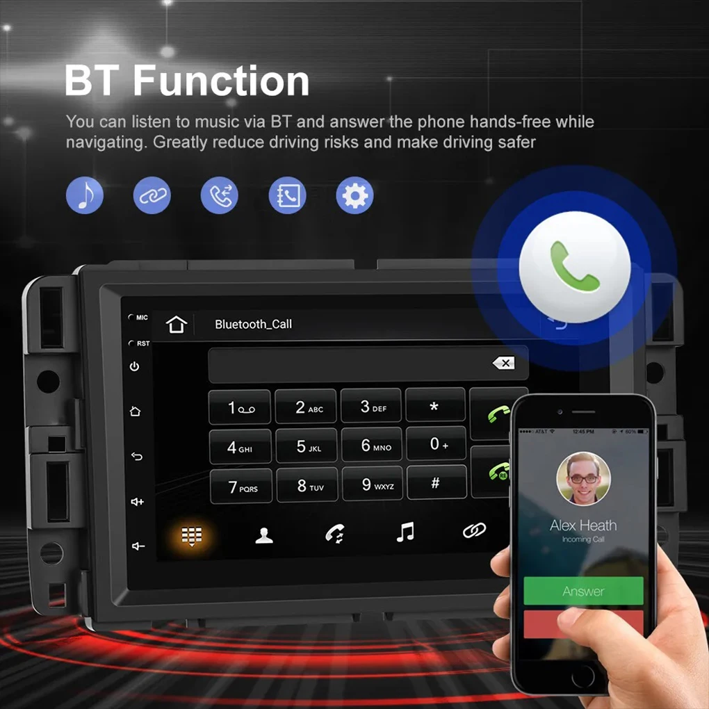 2 din ستيريو لجي إم سي يوكون تشيفي سيلفرادو سييرا اللاسلكية Carplay أندرويد راديو تلقائي مشغل وسائط متعددة لتحديد المواقع نافي راديو