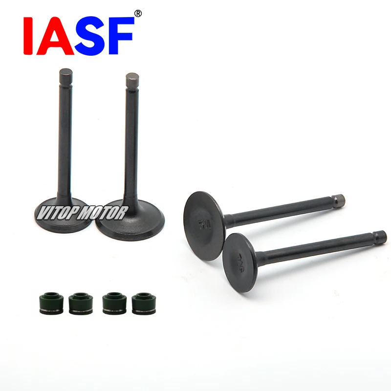 

Fits for YAMAHA XV250 Virago Route 66 V-Star Drag Star XV125 XC125 Cygnus YFA-1 YFM80 Motorcycle Intake Exhaust Valve Stem Sets