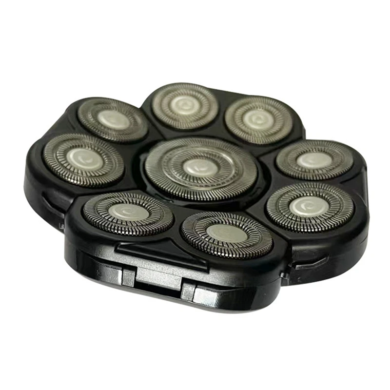 Lama 9D Cutter testa flottante impermeabile in acciaio inossidabile elettrico per lama di ricambio per rasoio da uomo