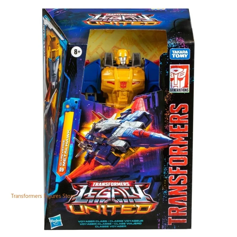 In Stock Takara Tomy Transformers G Series Chuanshi United V Class G1 MetalHawk Collectible Action Figure Anime Robot Toys Gifts